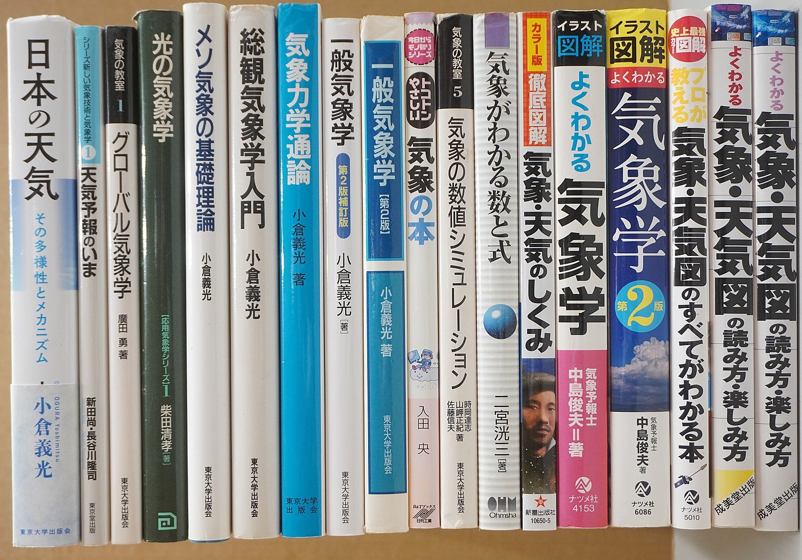 気象力学通論等