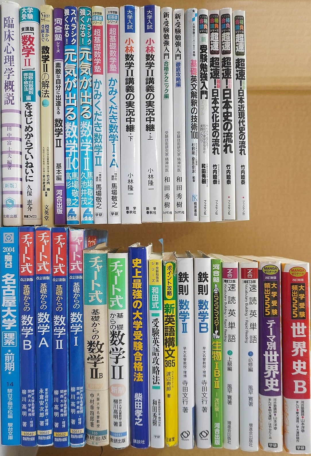 学習参考書、小林数学他