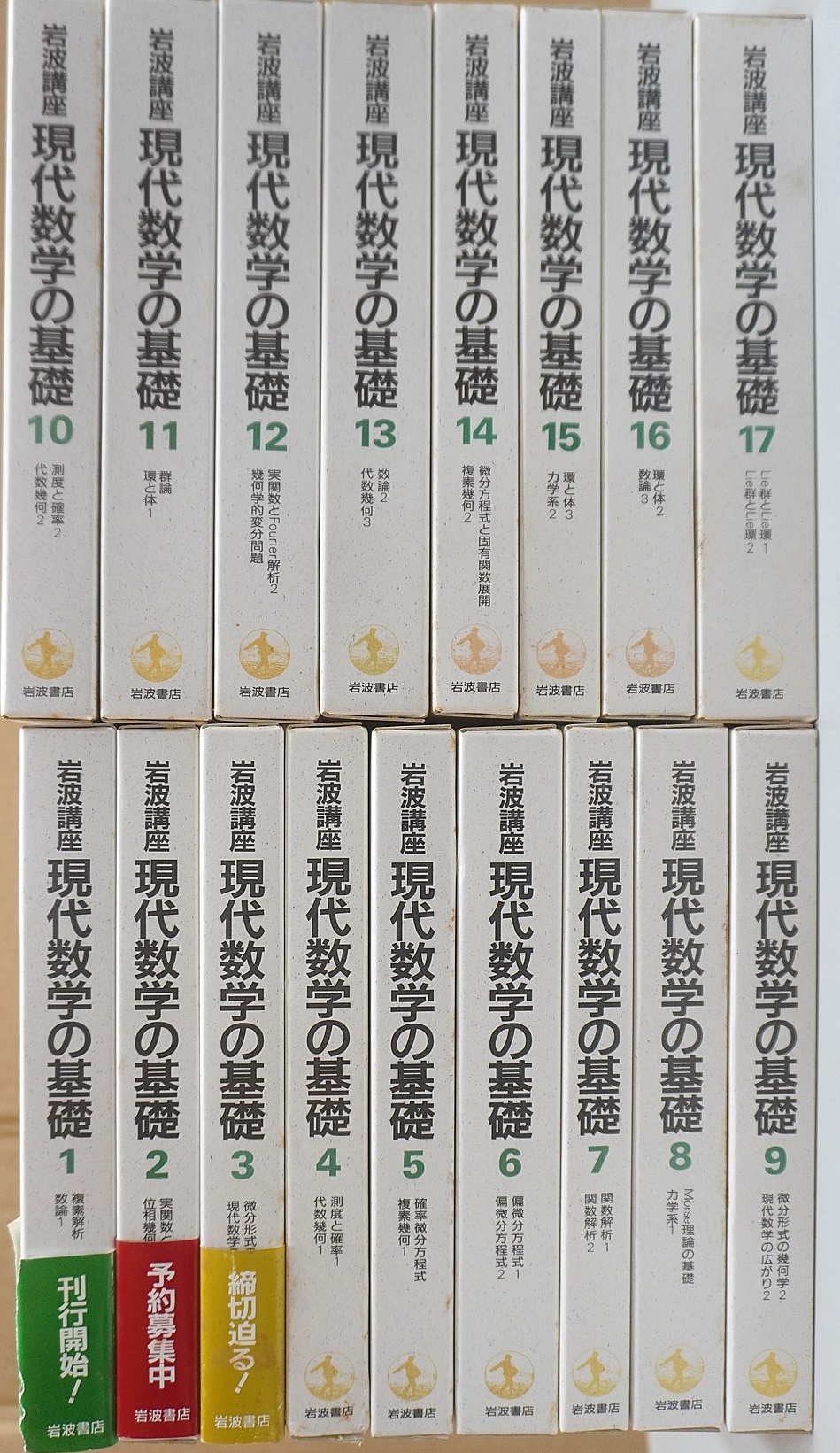 岩波書店「岩波講座 現代数学の基礎」