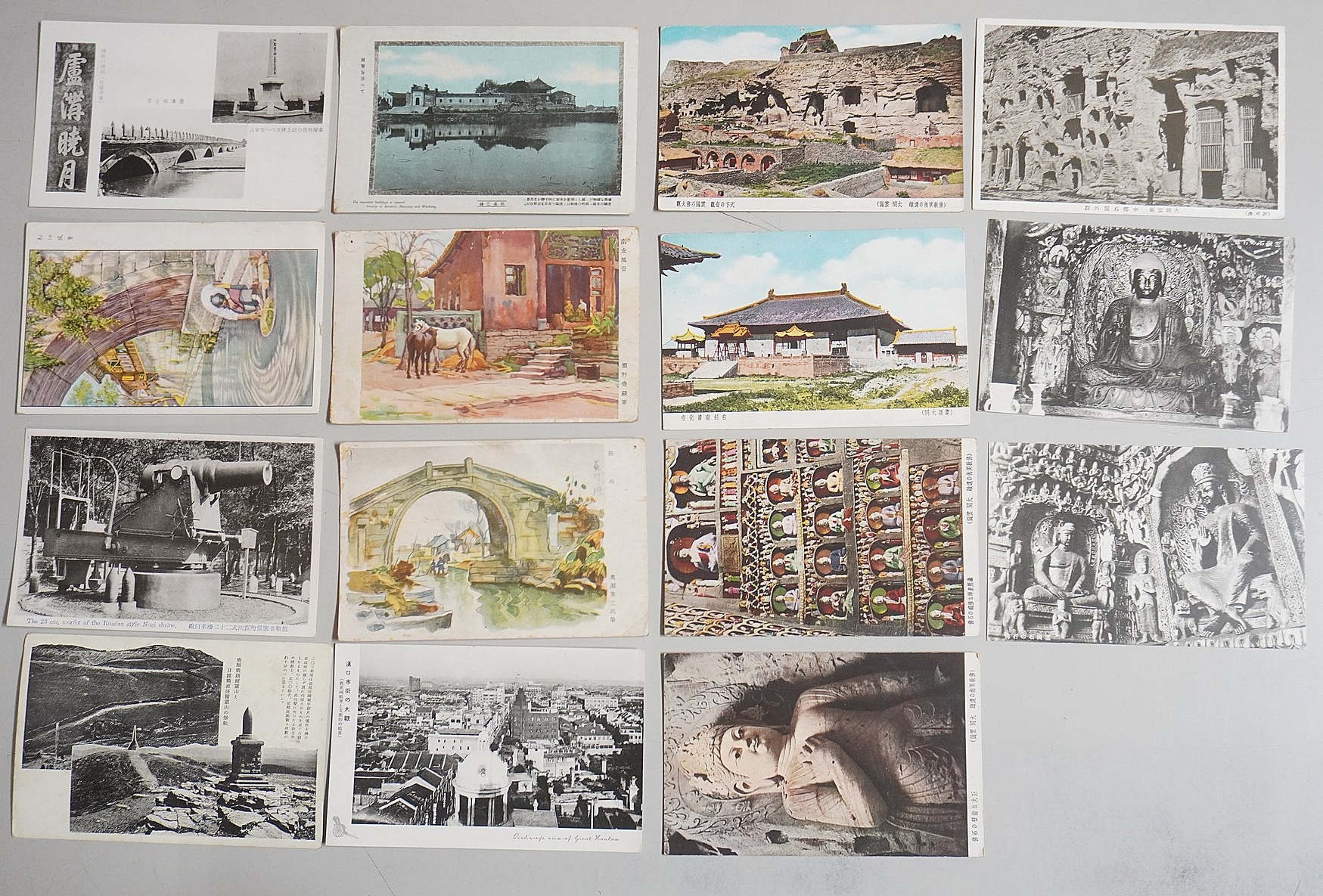 戦前絵葉書、南支那他