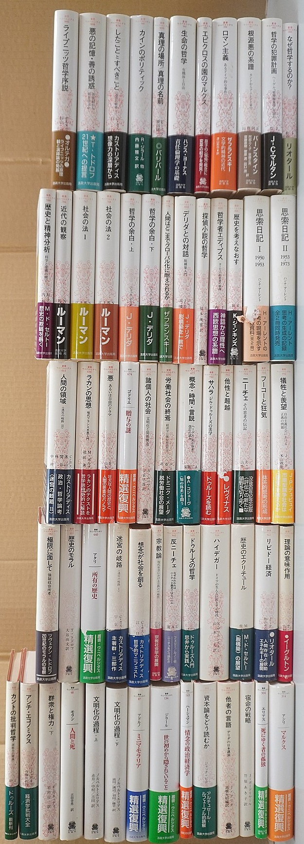 フーコー､ラカン他哲学書出張買取(名古屋市東区)